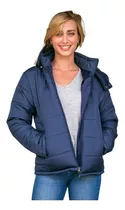 Campera Puffer Niza Premium Capucha Desmontable