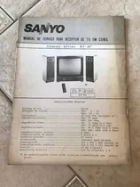 Manual Serviço Sanyo Receptor De Tv Em Cores Clp-2128 M017