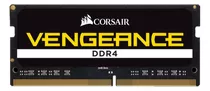 Memoria Ram Sodimm Vengeance Color Negro 16gb 1 Corsair Cmsx16gx4m1a2400c16 Para Notebook