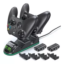 Dock Carregador Xbox One Series S E X +2 Baterias 800mah