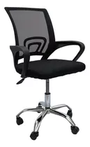 Silla Ejecutiva Oficina Ergonomica Escritorio Reclinable Color Negro Material Del Tapizado Malla Transpirable