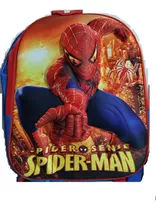Mochila Spiderman Relieve 3d Ideal Jardín Y Nivel Inicial