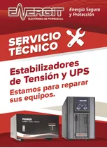 Servicio Técnico- Reparación: Ups - Estabilizador De Tensión