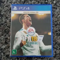 Fifa 18 Ps4 Edição Ronaldo - Mídia Física