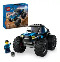 Lego Cidade 60402 Monster Truck Azul Quantidade De Peças 148