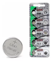 Pila Lr41 192 Ag3 392 Maxell Blister X10u Alkalina