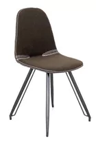 Silla De Diseño Modelo Tapizado Comedor Comodo Moderno