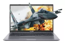 Notebook Asus Core I3 Ultrabook 8gb 15.6 + Ssd 480gb Gamer Color Gris