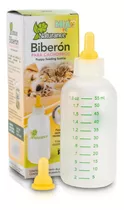 Biberon P Cachorros 56ml Chupon Extra Naturance Perro Gato Color Transparente