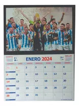 Calendario Almanaque Planificador Mundial Argentina Campeón