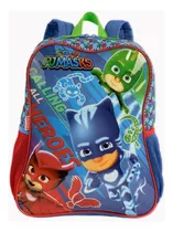 Mochila Costas G Plus Sestini 066222-00 Pj Masks Cor Branco