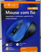 Mouse Óptico Usb Com Fio Atacado 10 Unidades 