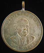 Medalla San Juan. Escuela Normal Maestras, 1894. Sarmiento.