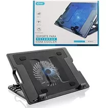 Base Suporte Para Notebook Cooler E Iluminação Kp-9013