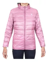 Parca Down Jacket Mujer Rosa Local Crew