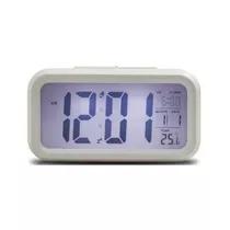 Relogio Digital Alarme Temperatura Função Soneca Iluminação