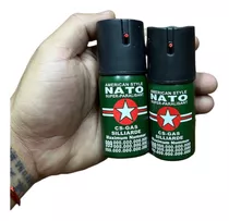 Gas Pimienta Spray Llavero Defensa Personal Nato Llavero X 3