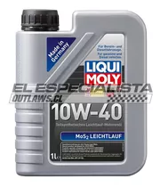 Aceite Para Motor Mos2 Leichtlauf 10w40 Liqui Moly 1lt