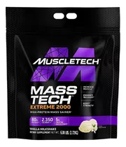 Proteina Muscletech Mass Tech Extreme 2000 6 Libras Vainilla