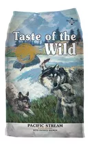 Alimento Taste Of The Wild Pacific Stream Puppy Para Perro Cachorro Sabor Salmón Ahumado En Bolsa De 12.7kg