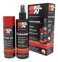 Kit De Limpieza Filtros De Aire K&n (original) Para Motos