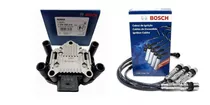 Kit Bosch Bobina+cables Vw Gol Trend / Fox / Suran / Voyage