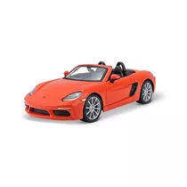 Tobar B18-21087 Porsche 1:24 718 Boxster, Naranja Lava