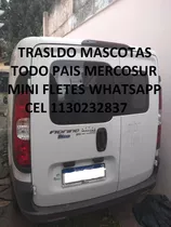 Traslados Mascotas,mini Flete,todo Pais.mercosur