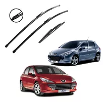 Limpador De Parabrisa Silicone Chuva Peugeot 307 2006 A 2012