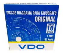 Disco De Tacografo Semanal 125km Vdo