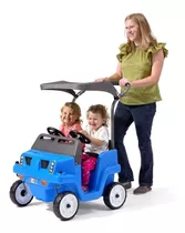 Carro Paseador Montable Infantil 2 Pasajeros Step2