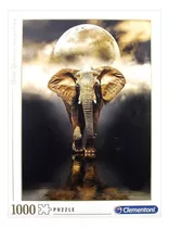 Quebra-cabeça Clementoni High Quality Collection The Elephant 39416 De 1000 Peças