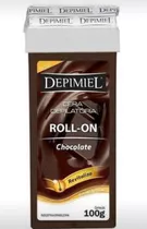 Recambio De Cera Depilatoria Depimiel Chocolate Roll-on, 100 G