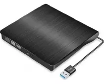 Drive Externo Slim Usb Gravador Leitor Cd E Dvd Ultrabook