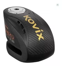 Candado Disco Moto Kovix Knx10 Alarma 120db Doble Lock 10mm Color Negro