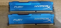 Memoria Ram Fury Hyperx 2x4gb Ddr3 1866mhz