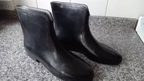 Botas De Lluvia Mujer Excelente Estado