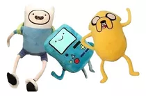 Adventure Penguin Juguet 3uds Finn Peluche Time Jake Muñeco