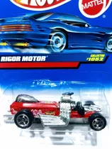 Carrito Hot Wheels Rigor Motor Edición 1998 Escala 1:64