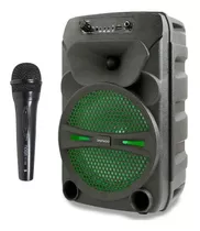  Parlante Portatil Bluetooth Bateria Led + Microfono Ultimo Modelo