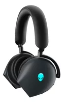 Headset Gamer Sem Fio Alienware Tri-mode Aw920h Dark Side Cor Preto