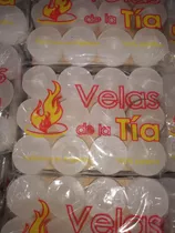 Velas De Noche Tía  X50 Unidades 