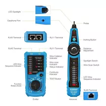 Elegiant Rj11 Rj45 Cable Analizador, Rastreador (chicharra)