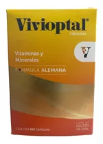 Suplemento Vitaminas Y Minerales Vivioptal - 105 Capsulas Sabor N/a