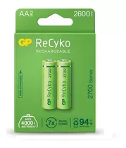 Baterías Pilas  Gp  Recargables Aa X 2de 2700 Mah Ideal Wii