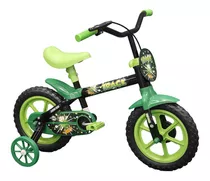 Bicicleta Aro 12 Infantil Track Bikes Cor Verde/preto Cor Verde Tamanho Do Quadro 8