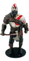 Estatua Boneco Kratos God Of War Miniatura 21 Cm De Resina