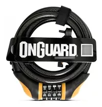 Candado Para Bicicleta Onguard Clave Doberman Color Naranja