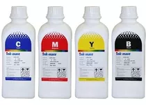 Kit Pack Tinta Impresora Cartuchos Sistema Continuo 4 Litros