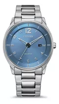 Citizen Dress Blue Dial Stainless Bm7400-71l Color De La Correa Plateado Color Del Bisel Plateado Color Del Fondo Azul